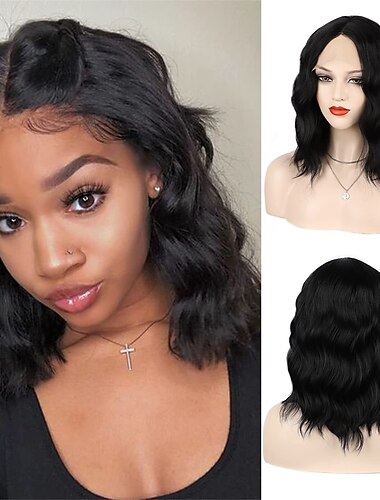  kawaii pruik voor vrouwen lang golvend koperen rode pruik krullend synthetisch kant pruik water wave gember pruik diepe golf halloween cosplay dagelijkse party haar vervanging pruik sadie wastafel