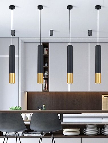  6 cm suspension lanterne design suspension métal finitions peintes moderne 220-240v