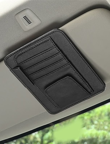  1 kappale Auton aurinkosuojan järjestäjä Sopii ohuille laseille Muotisuunnittelu Sopii paksuille laseille Nahka Käyttötarkoitus Maasturi Kuorma-auto Van