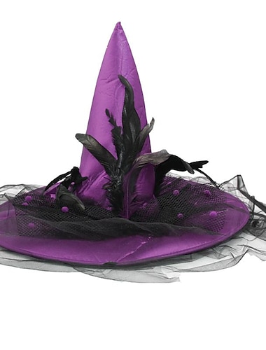  Halloween Ostern Geisterfest Dekorationen Hexenhut neue Maskerade Party Requisiten Bekleidungszubehör