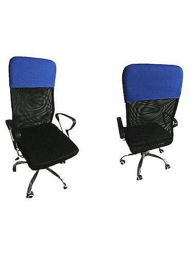  Funda elástica para reposacabezas de silla de oficina, funda elástica cómoda para juegos, fundas para reposacabezas para el cuello