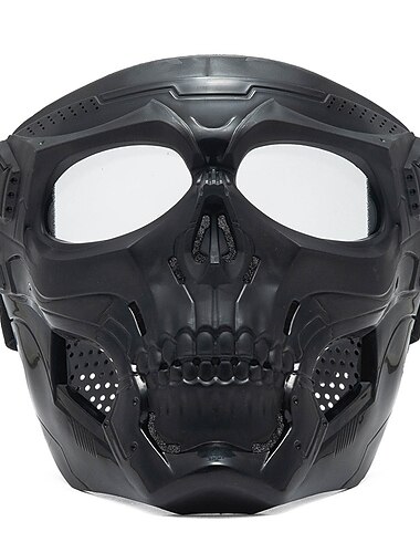  Motorradhelm Reitbrille Totenkopf Gesichtsmaske Motorradrennen Dirt Bike Offroad Sicherheitsschutzbrille Motocross Brillen