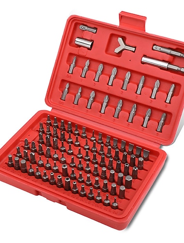  100ks sada šroubovákových bitů šroubovák šroubovák Phillips šestihranný šroubovák šroubovák sada šroubováků pro ruční opravy domácích spotřebičů