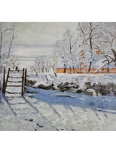  Handgefertigtes handgemaltes Ölgemälde Monets Seerose Wandkunst abstrakte berühmte Monet-Schnitzerei Heimdekoration Dekor gerollte Leinwand kein Rahmen ungedehnt