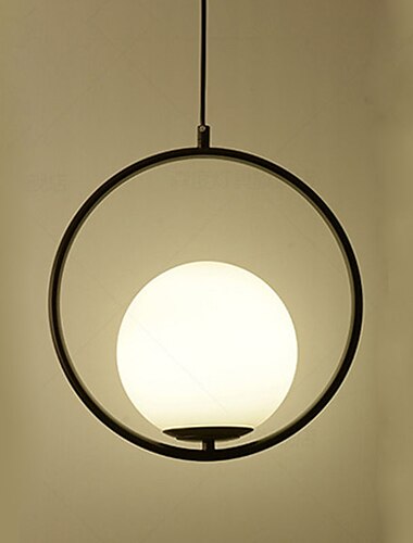  30 cm diseño círculo/redondo formas geométricas colgante metal ligero estilo artístico estilo moderno clásico electrochapado estilo nórdico moderno 85-265v