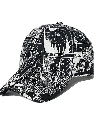 Hut / Mütze Inspiriert von One Piece Affe D. Ruffy Anime Cosplay-Zubehör Hut Polyester Herren Damen Hut Halloweenkostüm