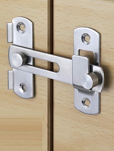  Cerradura de cerrojo de cerrojo de acero inoxidable para puerta corredera