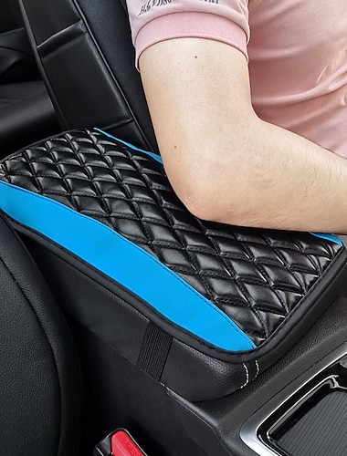  Almohadilla de la cubierta de la consola central del automóvil ajuste universal para nissan y ford fusion suv/camión/coche cubierta impermeable de la caja del asiento del reposabrazos del coche