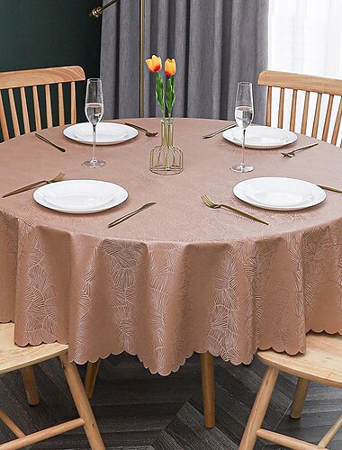  tafelkleed rond tafelkleed veeg schoon vinyl lente tafelkleed boerderij buiten picknickkleed tafelkleed voor bruiloft, dineren, Pasen