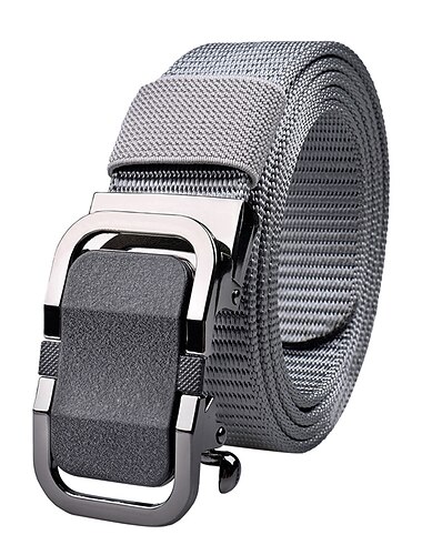  Hombre Cinturón Cinturón táctico Negro Verde Ejército Nailon Moda Exterior Ropa Deportiva Color puro Exterior Deporte Senderismo