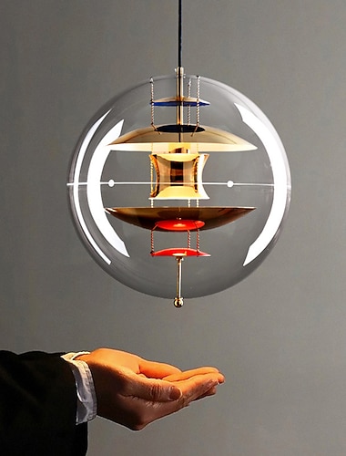  40 cm Pendellaterne Design Pendelleuchte Metall galvanisiert modern 220-240v