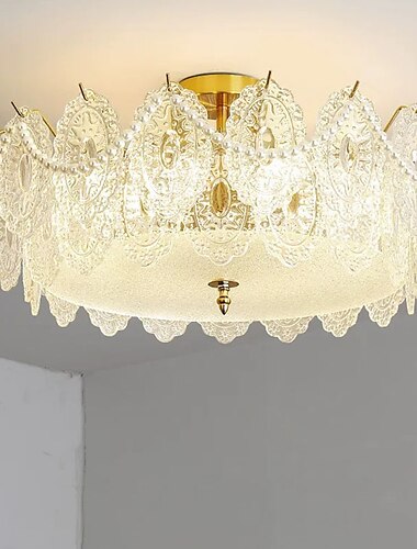  Plafonnier design îlot 50 cm métal galvanisé moderne 220-240v