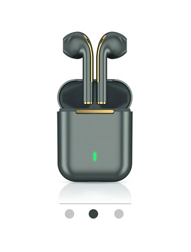  J18 TWS True Wireless Bluetooth Hoofdtelefoons Met Microfoon Oordopjes Gaming Headset Sport Oordopjes Voor Android iOS Smartphones Valentijnsdag Cadeau