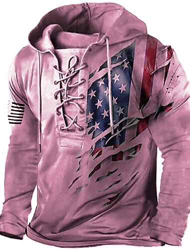  Veterans Day Herren Patriot Patriotisch Veteran Grafik Drucke Nationalflagge Hoodie Hoodies Sweatshirt Pullover Hoodie Sweatshirt Langarm Hoodie Streetwear 3D Druck Sport &