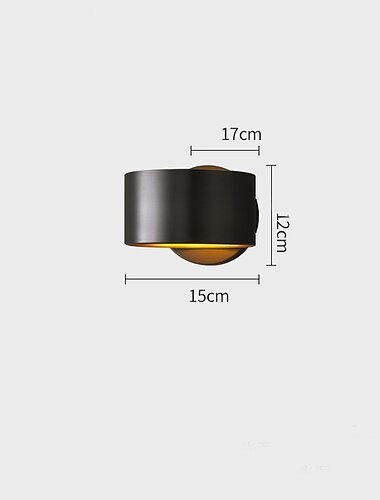  Aplique de interior în stil nordic modern living living dormitor lumina de perete cupru 220-240v