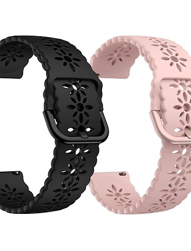  Ремешок для часов для Samsung Watch 7/6/5/4 40/44mm, Galaxy Watch 5 Pro 45mm, Galaxy Watch 6/4 Classic 42/46/43/47mm, Watch 3, Active 2, Gear S3 S2 силиконовый Замена Ремень 20mm 22mm