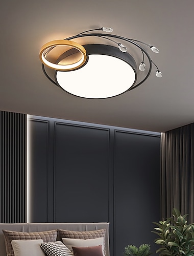  52 cm îlot design plafonniers métal finitions peintes moderne 220-240v