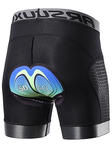  Herren Fahrrad Unterwäsche Fahhrad Gepolsterte Shorts / Gämse Unten Race Fit (engangliegende Passform für Rennen) Rennrad Sport Schnelles Trocknung Atmungsaktiv Weich Dehnbar Grau / Rot Rot + Rot