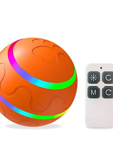  interaktives hundespielzeug wicked ball fernbedienung für innenkatzen hunde mit bewegungsaktiviertem wiederaufladbarem usb