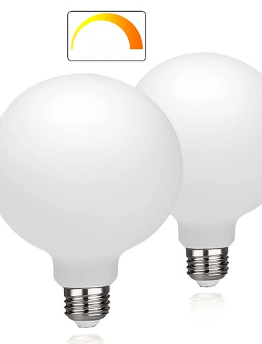  g80 5w led globe φώτα με ροοστάτη led edison λαμπτήρας 6000k- 2700k 450lm e27 βάσης ιριδίζον γυαλί με όψη ac220v πολύ κατάλληλο για φωτιστικό δαπέδου καθρέφτη νιπτήρα