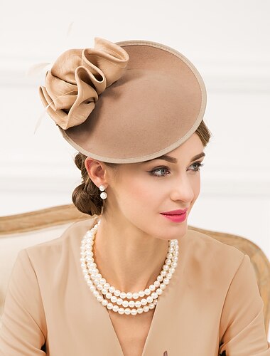 Elegant Kopfschmuck Fascinators Hut Faszination Dame Kostüm Damen Derby Hochzeitsfeier Ascot Erwachsene Hut Frühling & Sommer