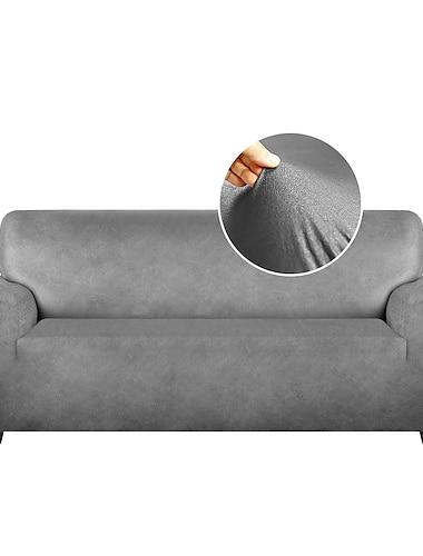  sofföverdrag i stretch läder soffa underöverdrag sätesöverdrag för 3-sits, spandex halkfri mjuk sofföverdrag spandex tyg, tvättbart möbelskydd elastisk botten för barn, husdjur, heminredning