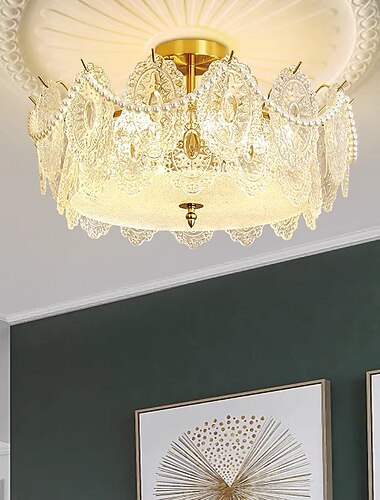  50 cm saareke design kattovalaisimet metalli sähköpinnoitettu moderni 220-240v