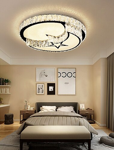  50cm plafonniers au design unique en acier inoxydable galvanisé moderne 220-240v