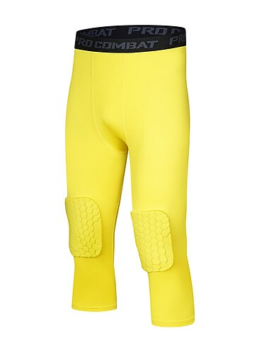  Homme Collant Legging Running Course Pantalon de compression 3/4 Protège Genoux Sous Vêtement Athlétique Athleisure Spandex Respirable Evacuation de l'humidité Compression Aptitude Exercice Physique