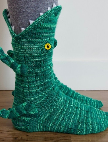 Damen Crew Socken Weihnachten Geschenk Täglich Tier gemustert Polyester Wolle Cosplay Klassisch Brautkleider schlicht warm halten Warm Elasthan 1 Paar