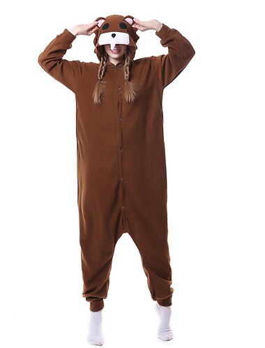  Erwachsene Zeichen Nachtwäsche Onesie-Kostüm Faschingskostüme Bär Pyjamas-Einteiler Kigurumi-Pyjamas Für Herren und Damen Karneval Karikatur