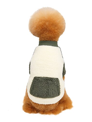  犬用 猫用 コート ジャケット ファッション カジュアル 冬 ウォーム 高通気性 ソフト 洗濯可 快適 カジュアル／普段着 犬服 for ビジョンフリーゼ ポメラニアン 赤ちゃんサイズ パピヨン Small