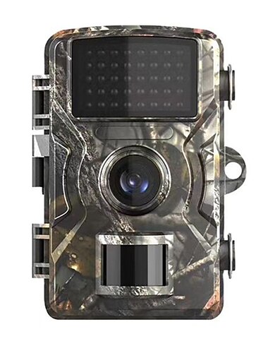  DL001 Jacht Trail Camera 16MP 1080P Wildleven Scan Camera met 12M Nachtzicht Bewegingssensor IP66 Waterdichte Trail Camera Valentijnsdag Cadeau