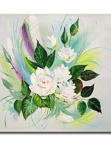  Mintura pinturas al óleo de flores hechas a mano sobre lienzo decoración de arte de la pared imagen abstracta moderna para la decoración del hogar pintura sin marco enrollada sin estirar