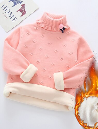  Baby Mädchen Pullover Feste Farbe Schulanfang Langarm Aktiv 7-13 Jahre Herbst Schwarz Weiß Gelb