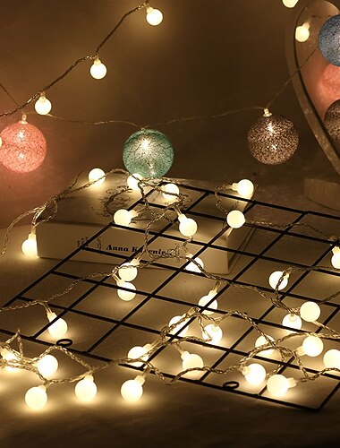  mini globe lichtslingers batterij-aangedreven met afstandsbediening binnen slaapkamer 50/100 led kleurrijke twinkeling lichten met afstandsbediening led lichtslingers voor slaapkamer party patio kerst