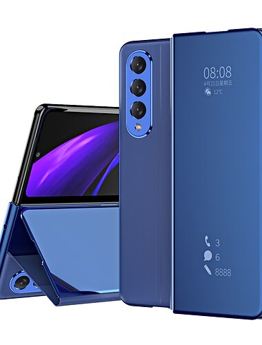  τηλέφωνο tok Για Samsung Galaxy Z Διπλώστε 6 Z Fold 5 Z Fold 4 Z Fold 3 Θήκη που Κλείνει Αντικραδασμική Κορνίζα Μαγνητική Προστατευτικό για όλο το σώμα Μονόχρωμο PC Μεταλλικό