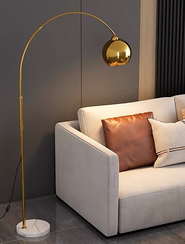  led vissen lamp vloerlamp moderne studie woonkamer 180cm 5w slaapkamer bedlampje marmeren voet lamp glazen kap vloer licht verlichting voor woonkamer lezen slaapkamer kantoor