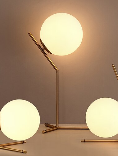 Lampada Da Tavolo Sfera Design Lampada Da Lettura Lampade Ambiente Moderno Contemporaneo Alimentazione Dc Per Negozi Caffè Ufficio Ottone 110240v