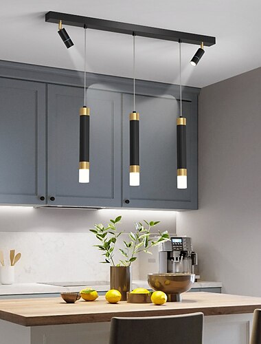  Hängelampe verstellbare Leuchten mit Strahler, Acryl 5-Lichter 7-Lichter Kronleuchter Schlafzimmer Dekoration Deckenleuchte Esszimmer, Wohnzimmer, Bar, Küche Pendelbeleuchtung