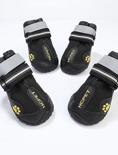  nuove scarpe da pioggia impermeabili resistenti all'usura e antiscivolo per cani da compagnia