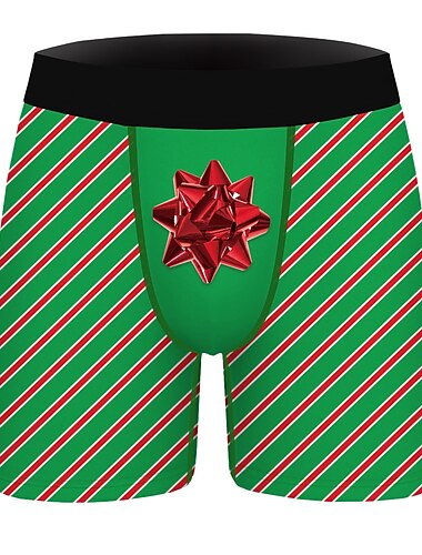  kerstcadeau Boxer shorts Ondergoed Voor heren Kerstmis Volwassenen Kerstmis Carnaval Maskerade kerstavond Kerstmis Feest