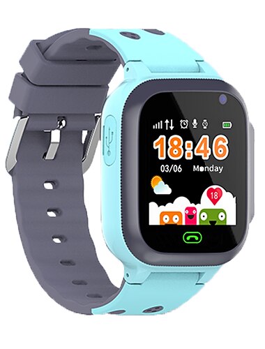  Smartwatch für Kinder, SIM-Karte, Anruftelefon, Smartwatch für Kinder, SOS-Foto, wasserdichte Kamera, Pfund-Standort-Tracker, iOS, Android