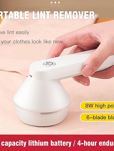  Rasoir anti-peluches électrique rechargeable 2 en 1, chargeur USB, rasoir anti-peluches portable pour vêtements, literie, tapis