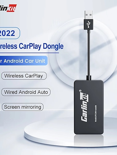  Carlinkit inalámbrico con cable carplay dongle cpc200-ccpa ccpm para apple android auto carplay smart link usb dongle adaptador para reproductor multimedia de navegación mirrorlink