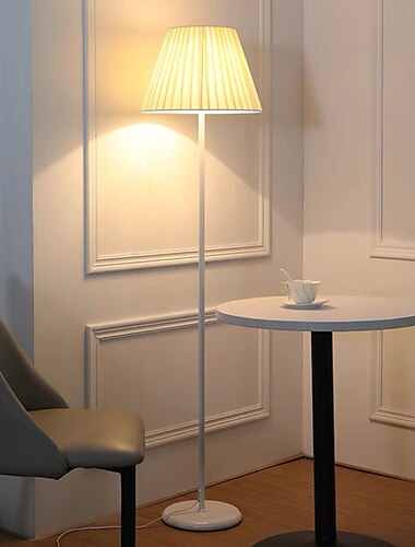  led vloerlamp eenvoudige stof nachtkastjes hoge lamp woonkamer vloerlampen licht studeerkamer slaapkamer vloerlampen