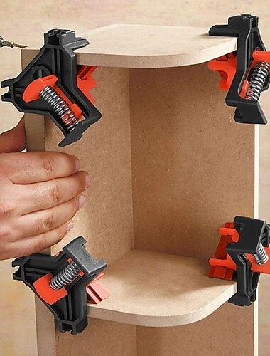  90 graden haakse klem set fotolijst hoek clips mate houtbewerking handgereedschap bevestigingsclip positionering tool kit