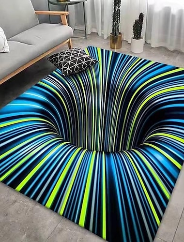  moderne abstracte 3d vortex karpet verdikte imitatie kasjmier woonkamer eenvoudige slaapkamer volledige nachtkastje deken sofa thuis salontafel antislipmat