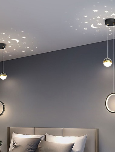  20cm dimbar pendel aluminium moderne 110-265v