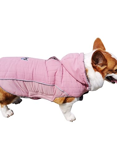 Hund Katze Mäntel Jacke Mode Niedlich Winter Warm Atmungsaktiv Weich Waschbar Bequem Outdoor Alltagstauglich Hundebekleidung for Bichon Frise Zwergspitz Baby Haustier Papillon Klein